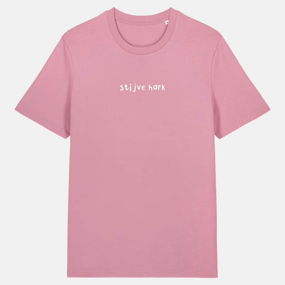 Unisex t-shirt - Stijve hark geborduurd