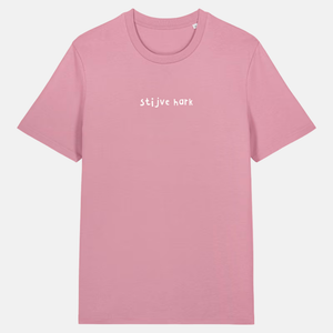 Unisex t-shirt - Stijve hark geborduurd