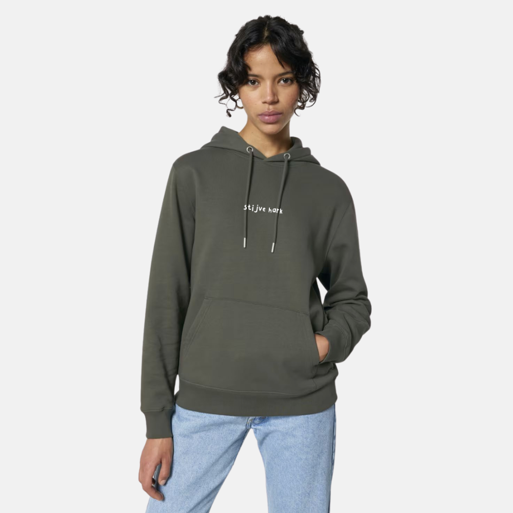 Trui - Stijve hark geborduurd