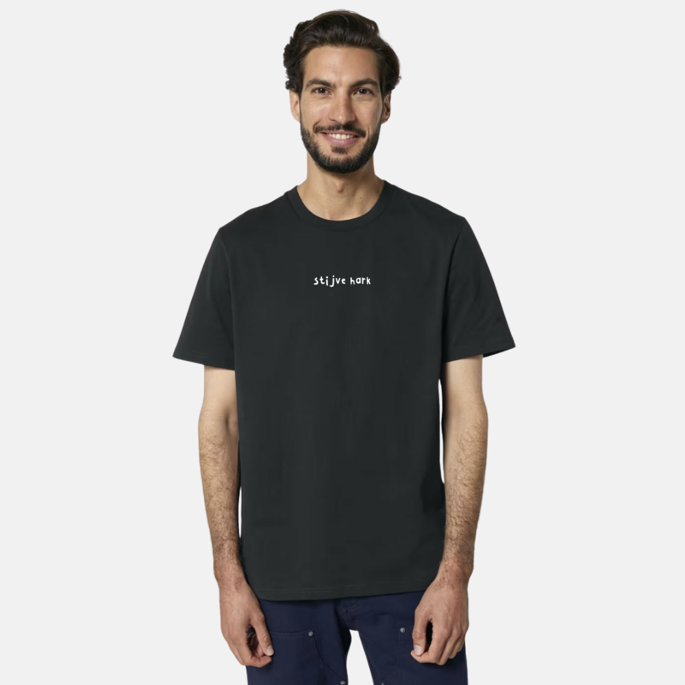 Unisex t-shirt - Stijve hark geborduurd