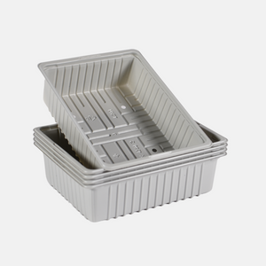 Aussaatschale mittel 18 cm x 14 cm x 5 cm – Ideal für die Aussaat kleiner Pflanzen 
