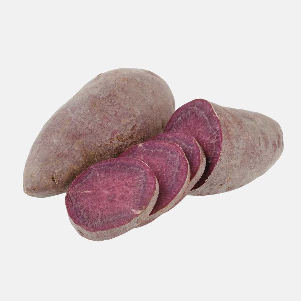 Witte zoete aardappel knol 'Purple 2' - 1 stuk