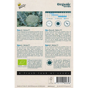 Buzzy Organic Brocoli Belstar F1 (BIO) - contenu : 25 graines