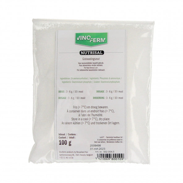 Gistvoeding Vinoferm Nutrisal - 100 gram