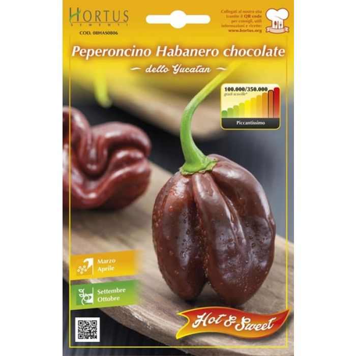 Chocolat au poivre Habanero - 300000 Scoville