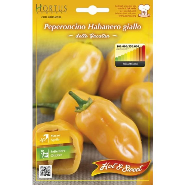 Pfeffer Habanero gelb - 300000 Scoville