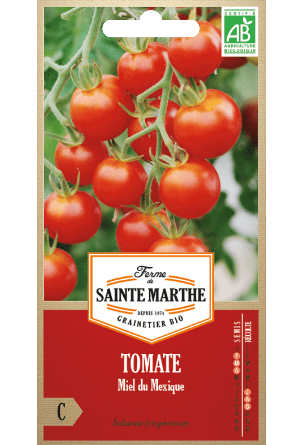 Graines de Tomate au miel 'Miel de Tomate' BIO