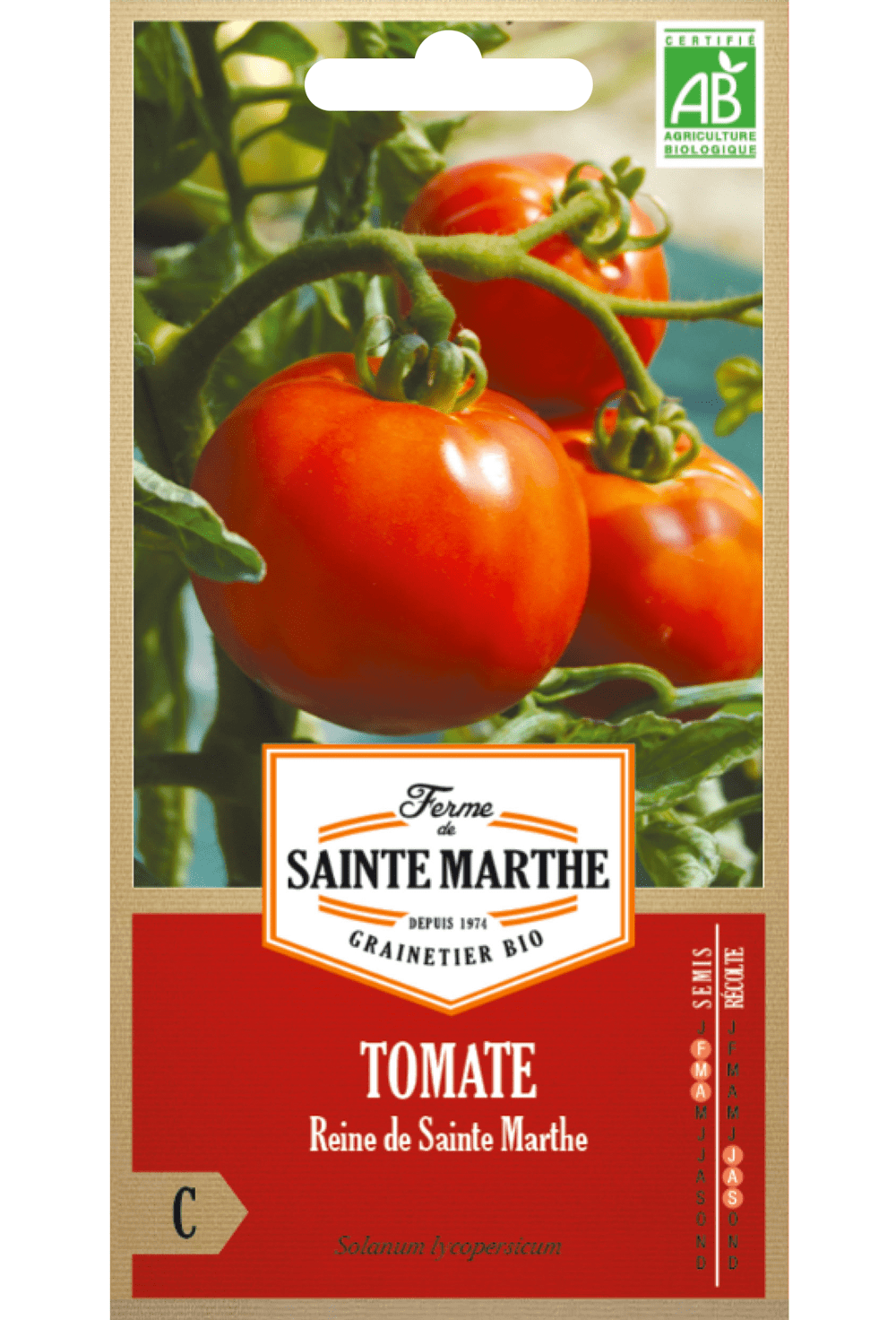 Tomaat Reine de Sainte Marthe BIO zaden