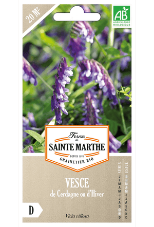 Vesce d'hiver de Cerdagne annuelle - pour 20 m² Graines BIO