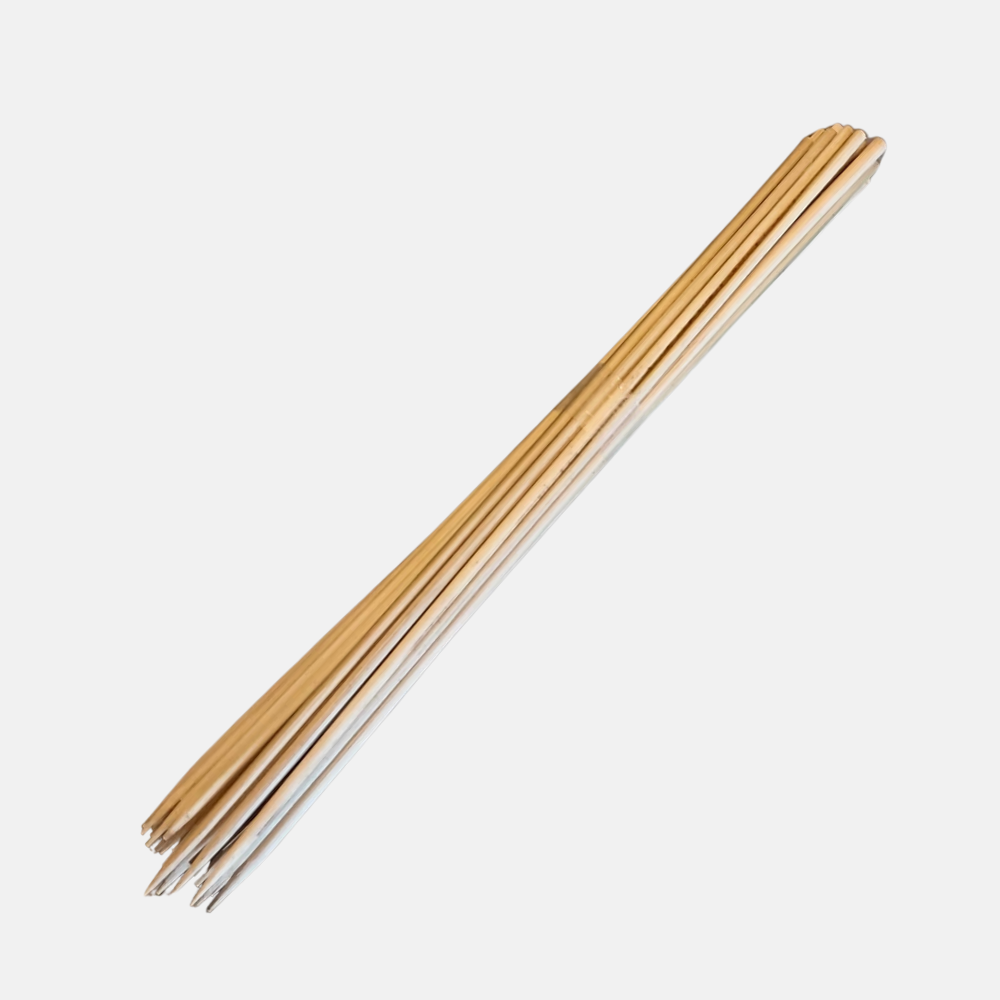 Bâtons de support en bois de 25 cm de long et 3 mm d'épaisseur pour plantes 