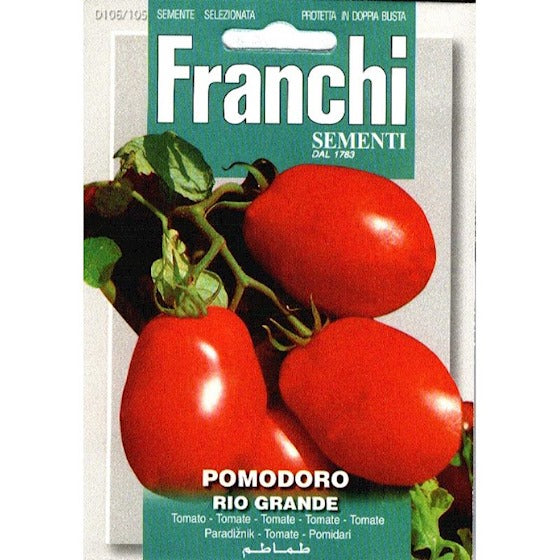 Tomate. Pomodoro Rio Grando 106/105 Franchi - Inhalt: 2 Gramm