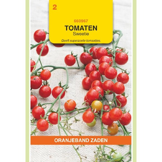 Tomato Sweetie (tomates cerises/balcon) (graines de ruban orange) - contenu : 0,1 gramme