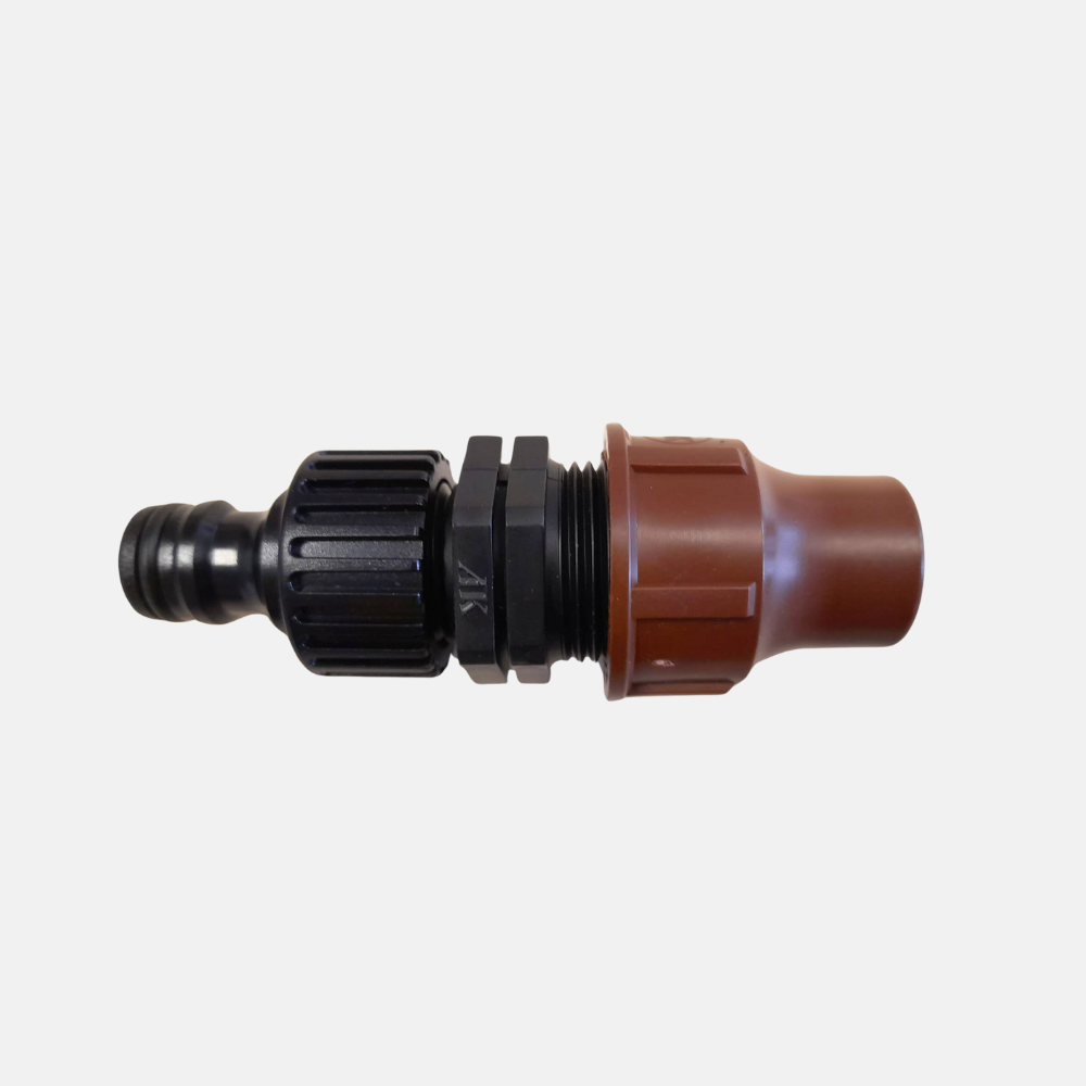 Garden hose and 16 mm hose coupling