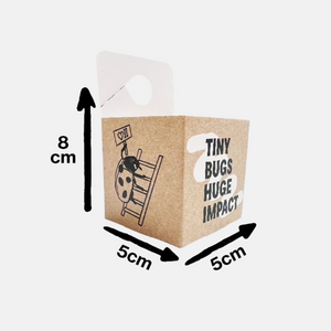 Uitzetdoosjes voor nuttige insecten - 5 stuks