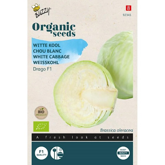 Buzzy Organic Witte Kool Drago F1 (BIO) - Inhalt: 25 Samen